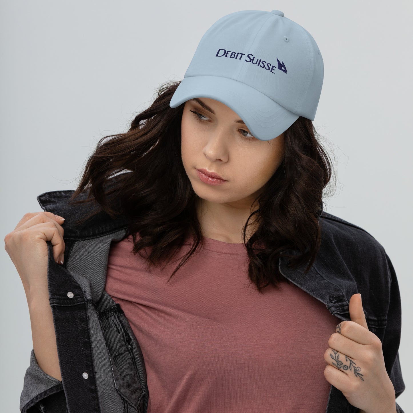Debit Suisse Dad Hat | Credit Suisse Meme Cap | Finance Bro Risk Management Hat