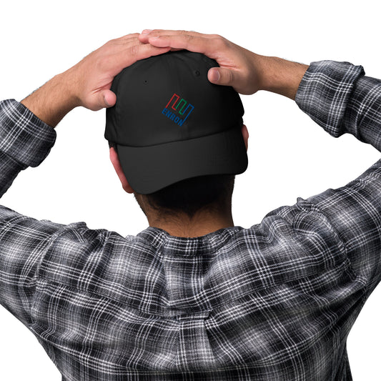 ENRON Cap | Accounting Meme Hat | 2001 Wall Street Nostalgia Dad Hat | Finance Bro Gift