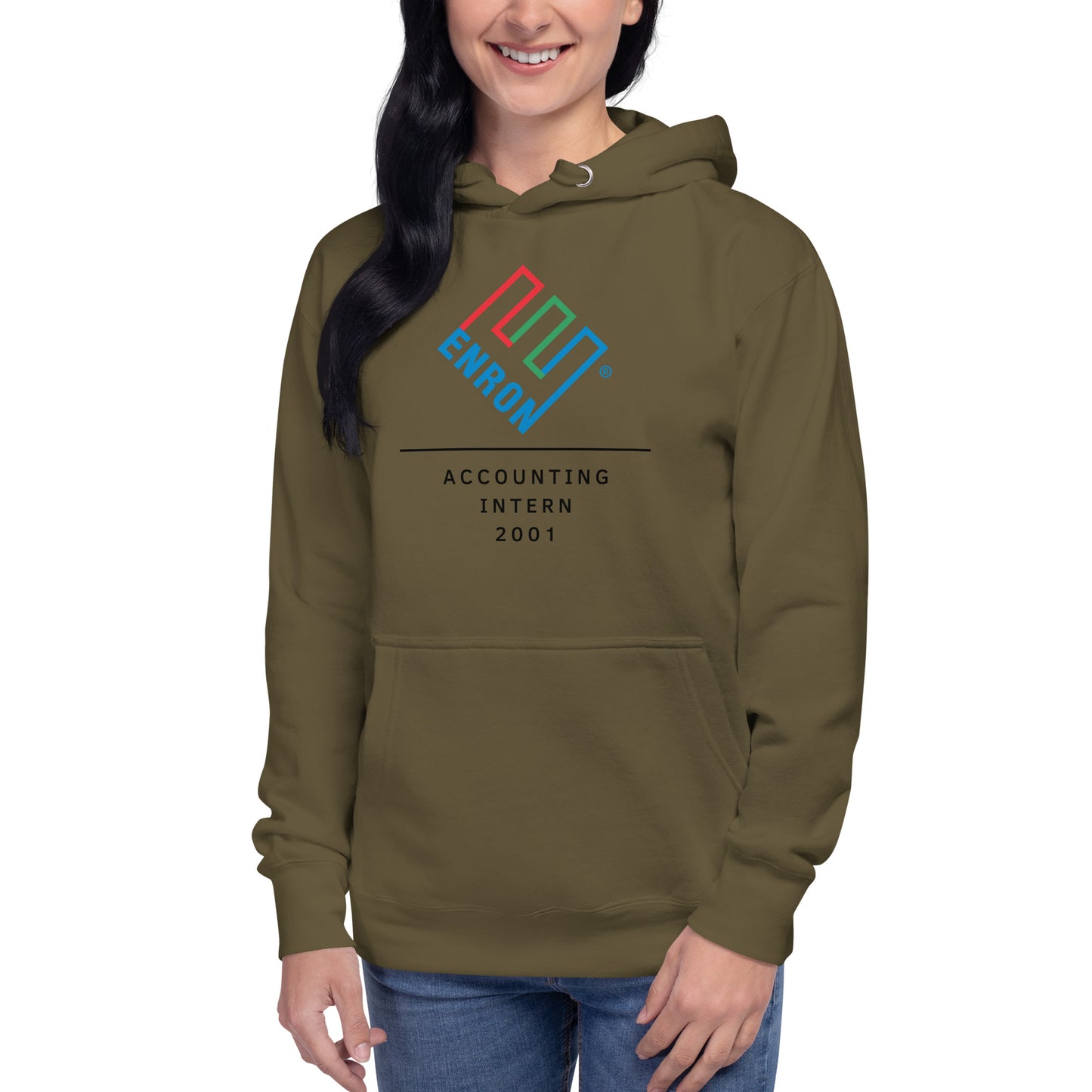 ENRON Hoodie | Accounting Meme Pullover | 2001 Wall Street Scandal Hoodie | Finance Bro Merch