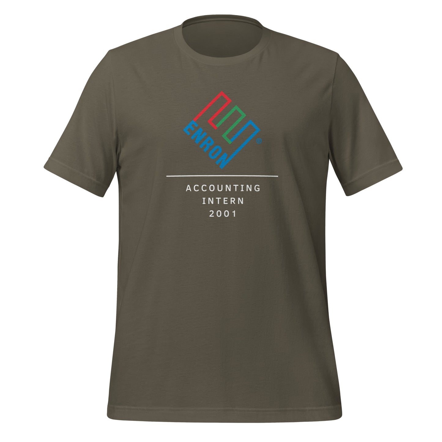 ENRON T-Shirt | Accounting Meme Shirt | 2001 Wall Street Scandal Tee | Finance Bro Gift