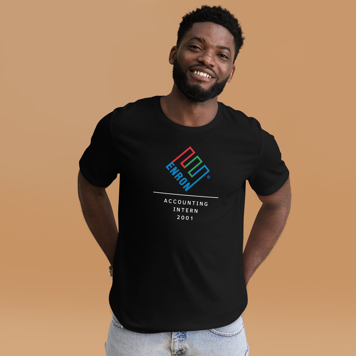 ENRON T-Shirt | Accounting Meme Shirt | 2001 Wall Street Scandal Tee | Finance Bro Gift