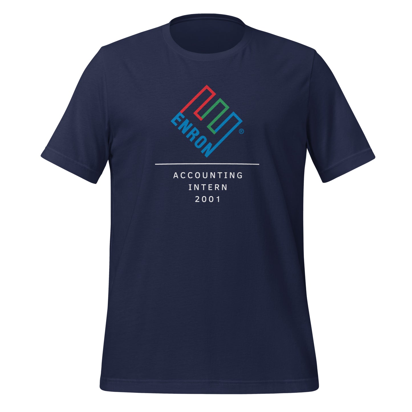 ENRON T-Shirt | Accounting Meme Shirt | 2001 Wall Street Scandal Tee | Finance Bro Gift