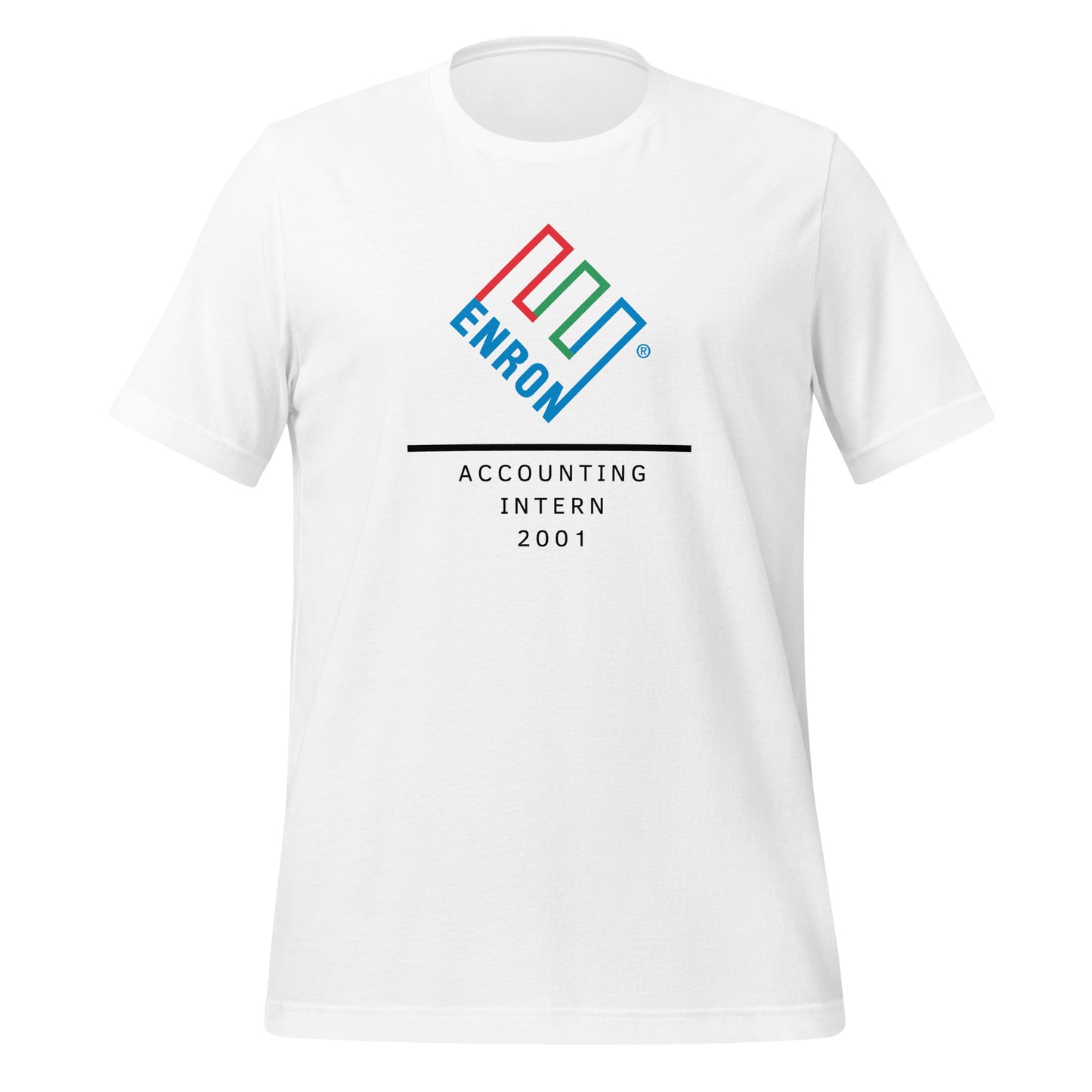 ENRON T-Shirt | Accounting Meme Shirt | 2001 Wall Street Scandal Tee | Finance Bro Gift