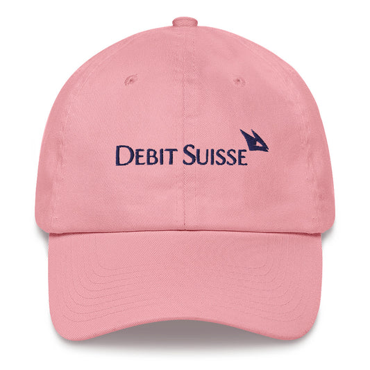 Debit Suisse Dad Hat | Credit Suisse Meme Cap | Finance Bro Risk Management Hat