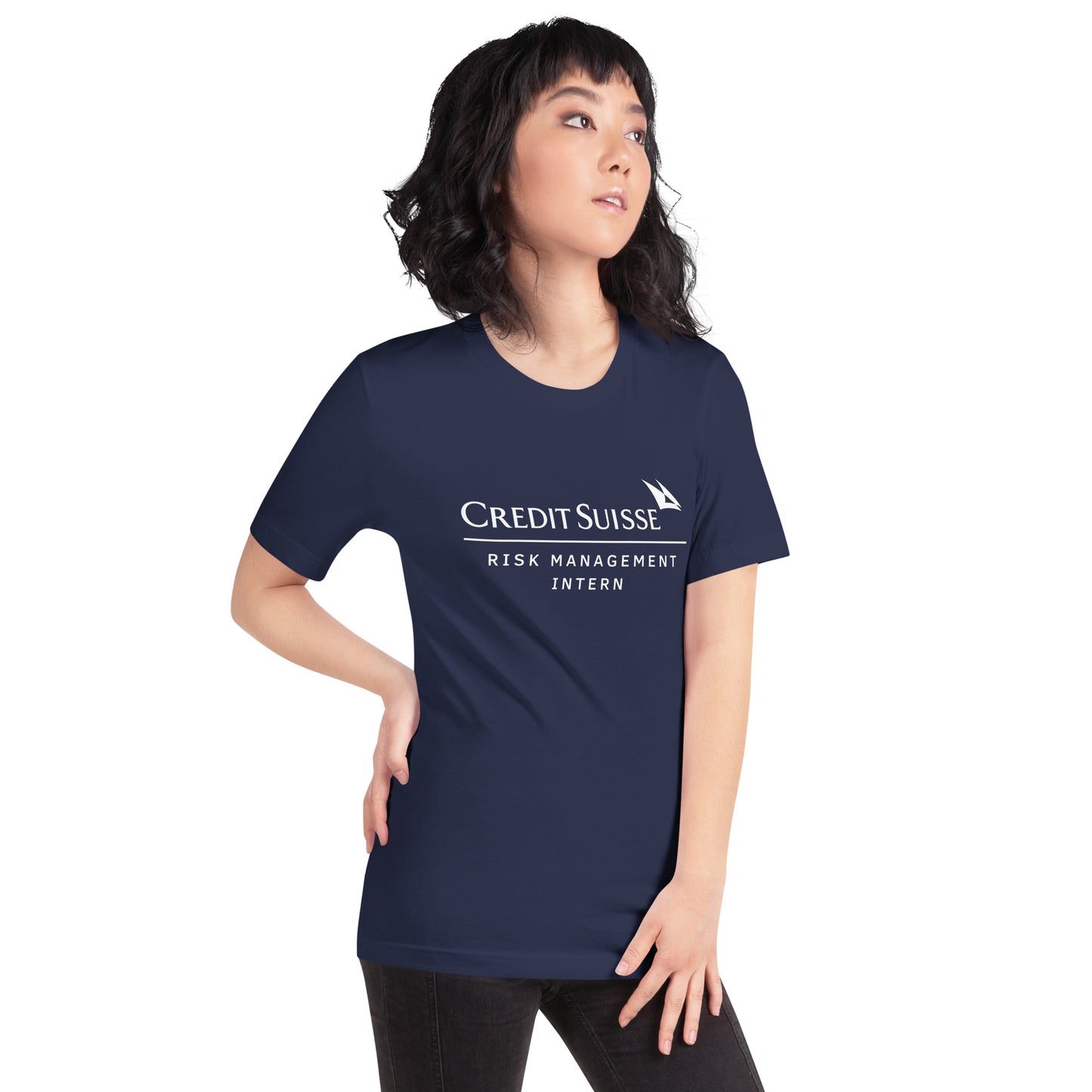 Credit Suisse T-Shirt | Risk Management Intern 2023 Meme Tee | Finance Bro Shirt | $CS Collapse Merch