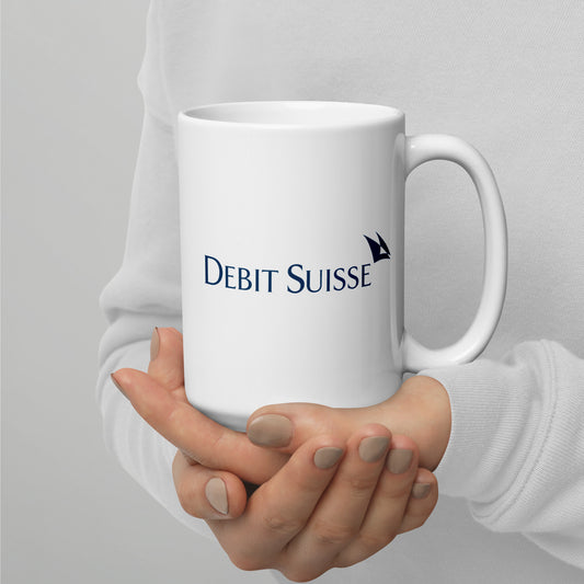 Debit Suisse Mug | Credit Suisse Meme Cup | Finance Bro Coffee Essential